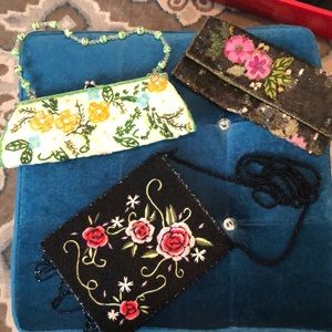 Collection of fun beaded bags! 3 for 1 price